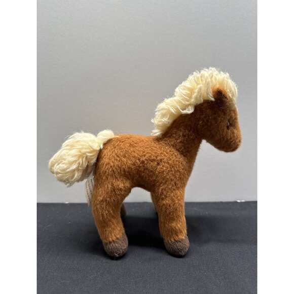 Douglas Plush Horse Toy Stuffed Animal For Kids 24 Months & Up Soft Brown & Crea - Picture 1 of 7